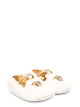 Versace Ballerine Medusa In Shearling