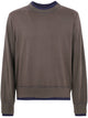 Sacai Cotton Cashmere Knit Pullover