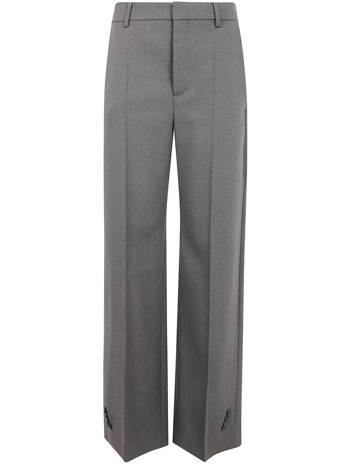 Jean Paul Gaultier Tailoring Trouser With Hem Buttoning Detail
