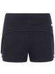 Jean Paul Gaultier Cotton Ribbed Mini Short With Lingerie Garter