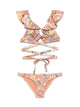 Zimmermann Tallow Printed Bikini Set