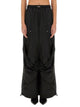 The Attico Black Polyester Clothing Trous