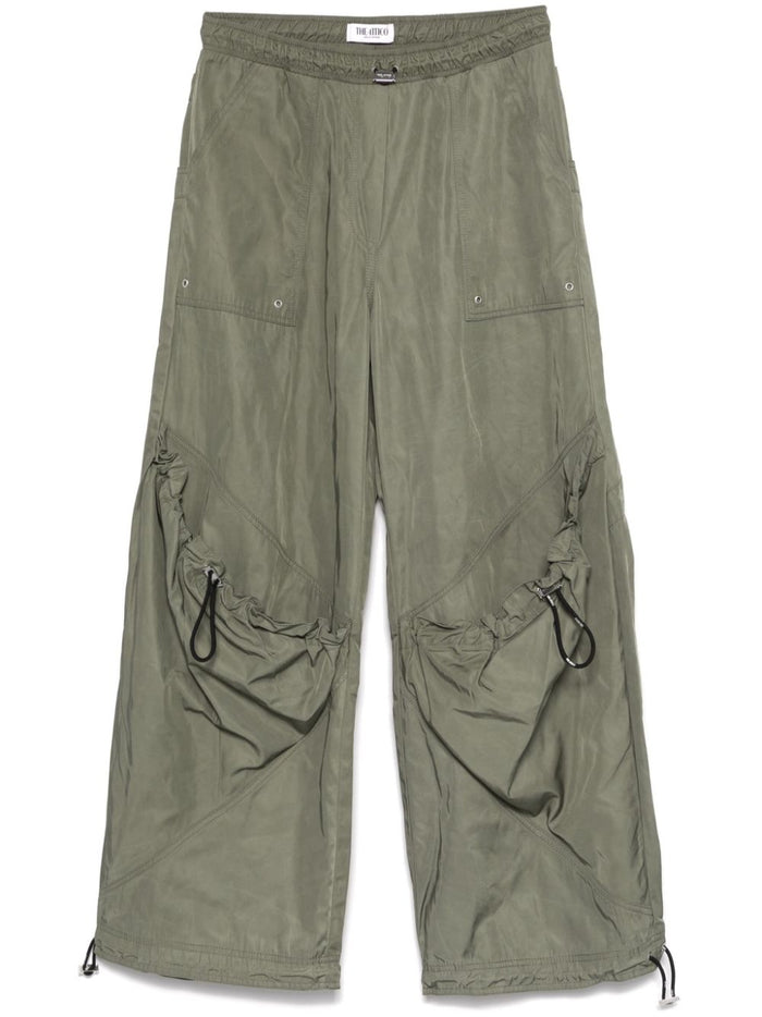 The Attico Polyester Trousers For Versatile Wear