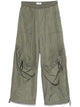The Attico Polyester Trousers For Versatile Wear