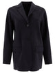 Max Mara Black Cotton Elastomultieste Elastane Jacket