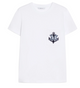 Max Mara White Cotton T-Shirts And Polos