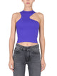 Off-White Top With Embossed Logo
