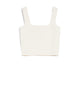 Weekend Max Mara Max Mara Weekend Crop Top In Jacquard Viscose