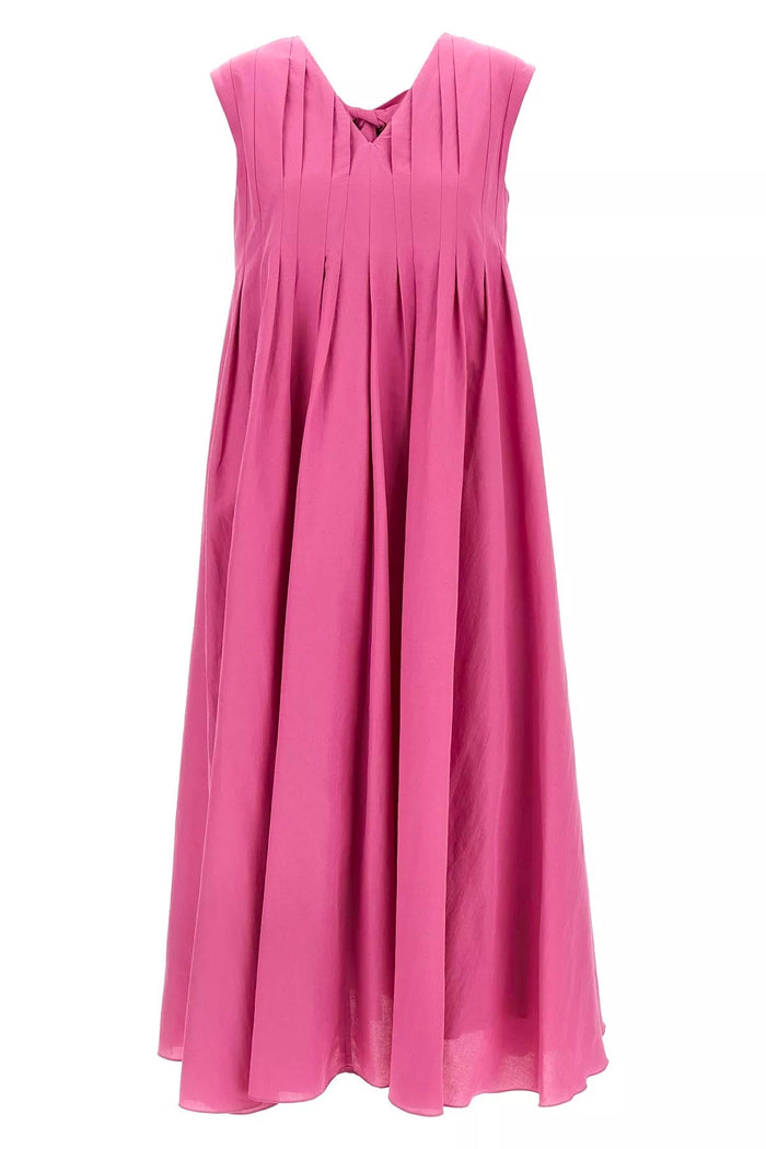 S Max Mara Cotton And Ramie Piega Dress