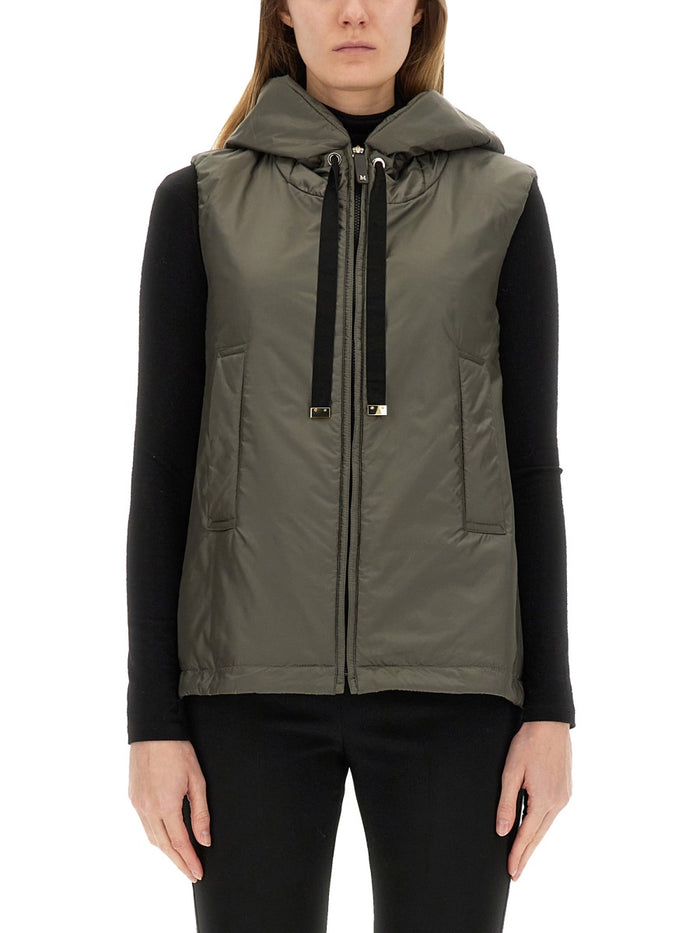 S Max Mara Waterproof Vest Greengo