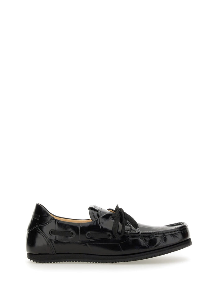 Jacquemus Calfskin Loafers With Leather
