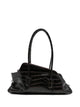 The Attico Coffee Leather Handbag