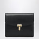 Toteme Black Smoothleather Tlock Card Holder