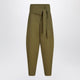 The Attico Military Green Wool Gabardine Trousers