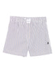 The Attico Striped Cotton Shorts