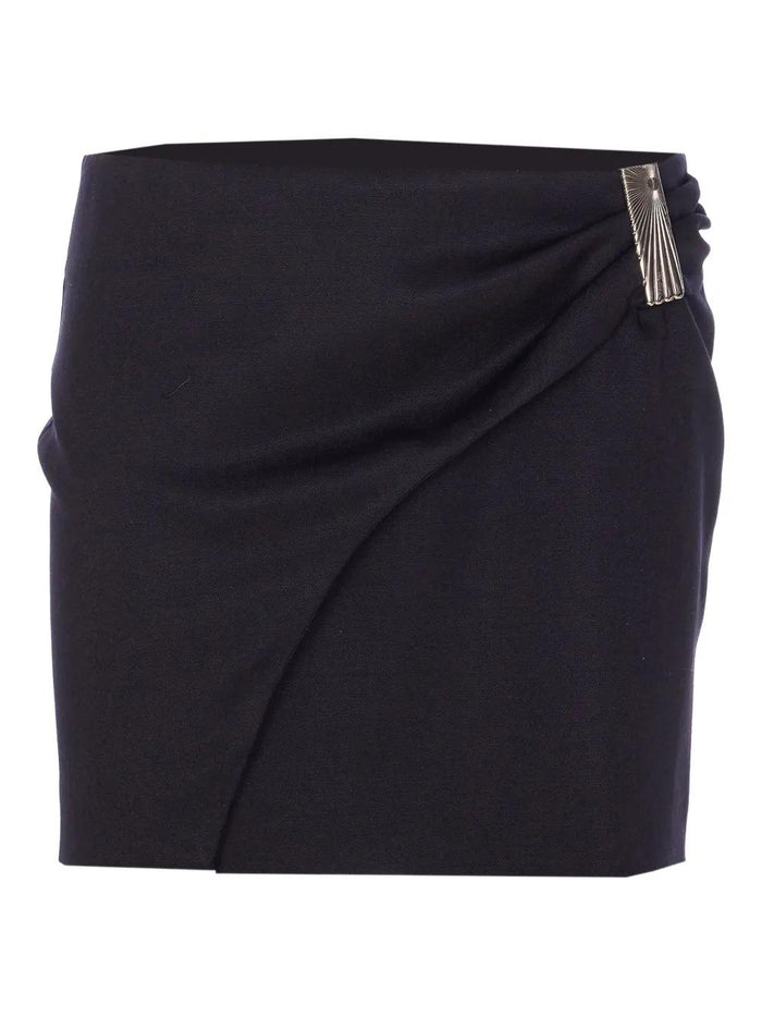 The Attico Mini Crossover Skirt