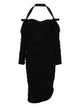 The Attico Black Poliamide Dresses