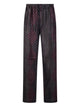 Dries Van Noten "Puvis Long 212" Print Silk Habotai Trousers