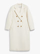 Max Mara Madame Coat White