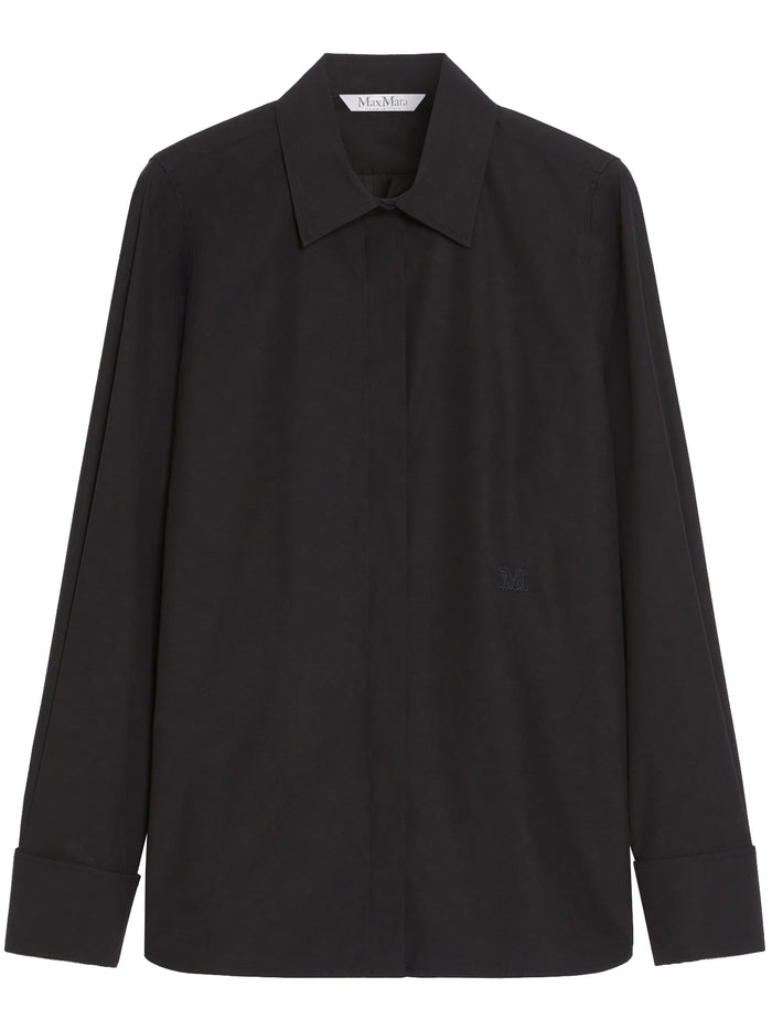 Max Mara Stretch Cotton Crepe Shirt