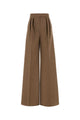 Max Mara Biscuit Wool Teruel Flared Leg Pant
