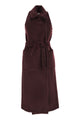 Max Mara Abbozzi1234 - Sleeveless Coat In Alpaca And Wool