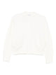 Max Mara White Virgin Wool Round Sweater