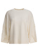 Max Mara White Cashmere Knitwear