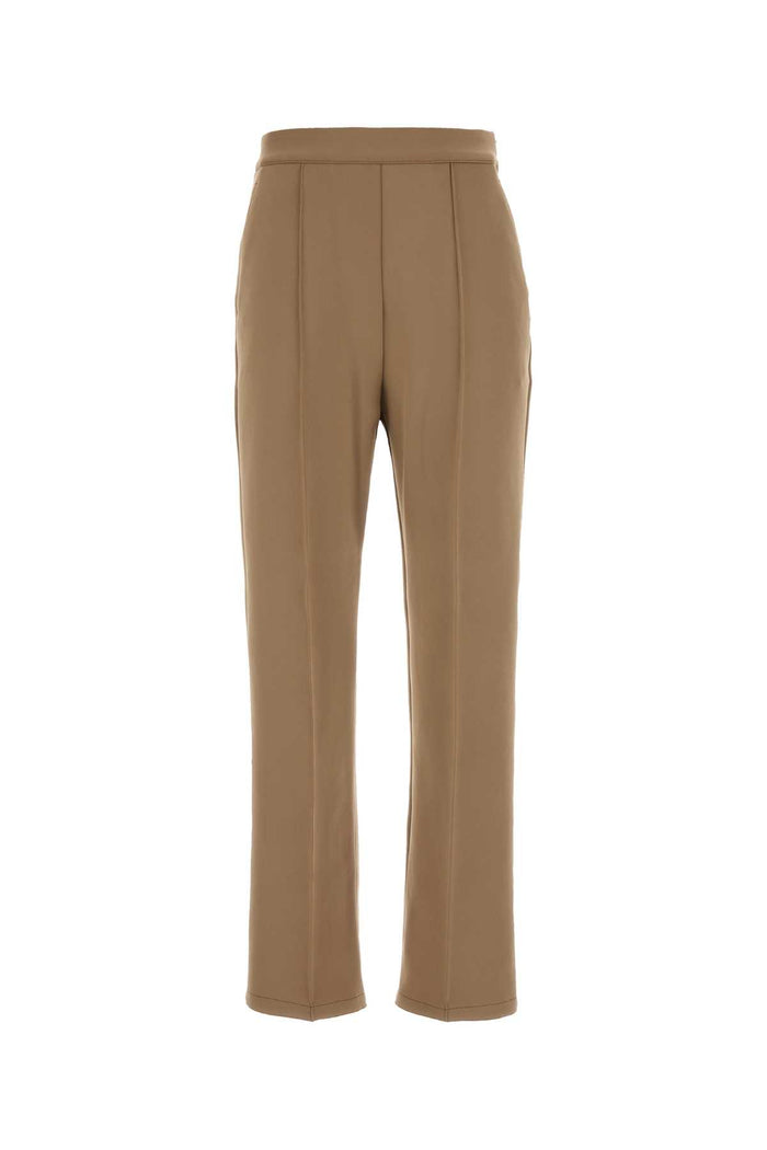 Max Mara Camel Stretch Nylon Teismo Pant