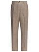 Nn07 Wool Brown Trousers