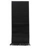 Max Mara Black Camel Hair Scarf