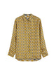 S Max Mara Times Reversible Printed Silk Shirt
