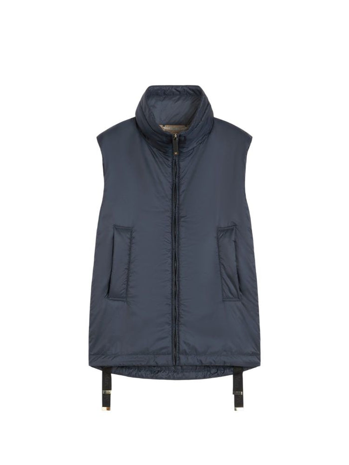 Max Mara The Cube Greenve Sleeveless Puffer Navy