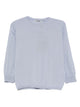 S Max Mara Light Blue Wool Round Sweater