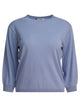 Max Mara S Light Blue Wool Knitwear
