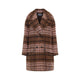 Moschino Couture Check Coat
