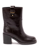 Twin-Set Camel Calfskin Boots