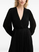 Twin-Set Black Silk Casual Dress