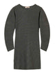 Twin-Set Grey Viscose Polyester Elastan Dress