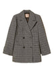 Twin-Set Brown Polyester Wool Coat