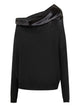 Alberta Ferreti Black Wool Sweater