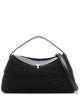 Toteme T-Lock Top Handle Purse - - Leather - Black
