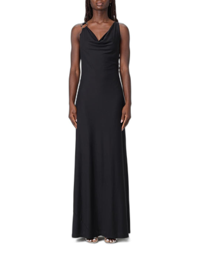 Lauren Ralph Lauren "Elkanah" Sleeveless Gown Dress