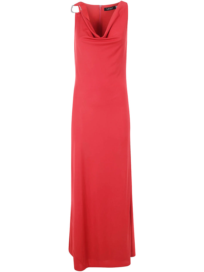 Lauren Ralph Lauren "Elkanah" Sleeveless Gown Dress