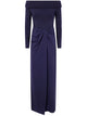 Lauren Ralph Lauren "Sakaris" Long Sleeves Gown Long Dress