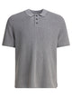 Alex Mill Grey Linen Polo Shirt
