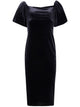 Lauren Ralph Lauren "Faraine" Short Sleeves Cocktail Dress