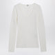 Toteme Ecru Woolblend Knit Top