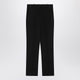 Jacquemus Black Trousers In Cotton Blend