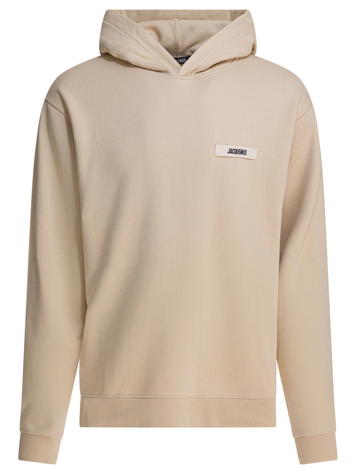 Jacquemus Beige Cotton Sweatshirt